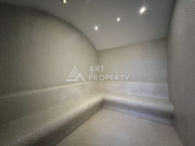 Просторная, меблированная, двухкомнатная квартира 1+1, 65м2, в 500 м от моря, Махмутлар, Алания - Ракурс 12