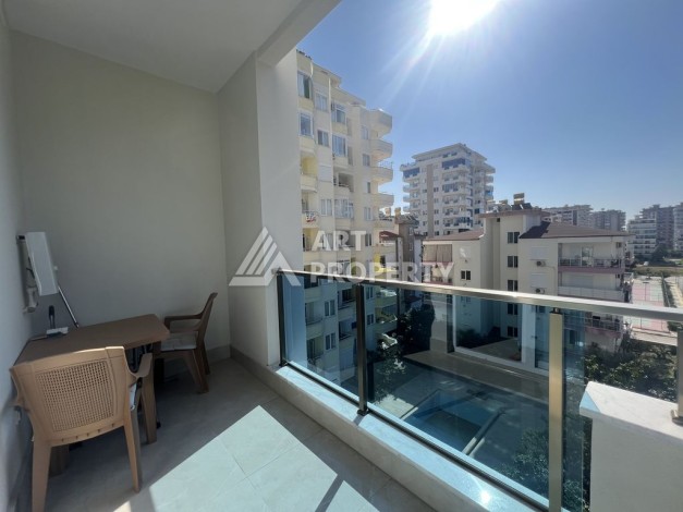 Просторная, меблированная, двухкомнатная квартира 1+1, 65м2, в 500 м от моря, Махмутлар, Алания - Ракурс 20