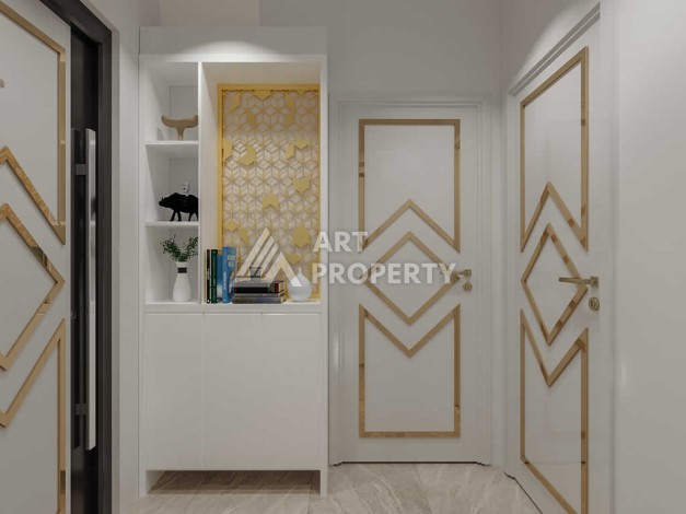 Просторные аппартаменты 1+1, 65 м2, всего в 300 м от моря, Тосмур, Алания - Ракурс 2