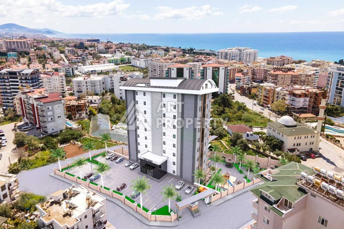 Просторные аппартаменты 1+1, 65 м2, всего в 300 м от моря, Тосмур, Алания - Ракурс 17