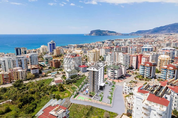 Просторные аппартаменты 1+1, 65 м2, всего в 300 м от моря, Тосмур, Алания - Ракурс 21