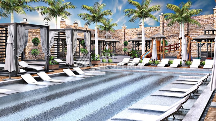 Просторные аппартаменты 1+1, 65 м2, всего в 300 м от моря, Тосмур, Алания - Ракурс 25