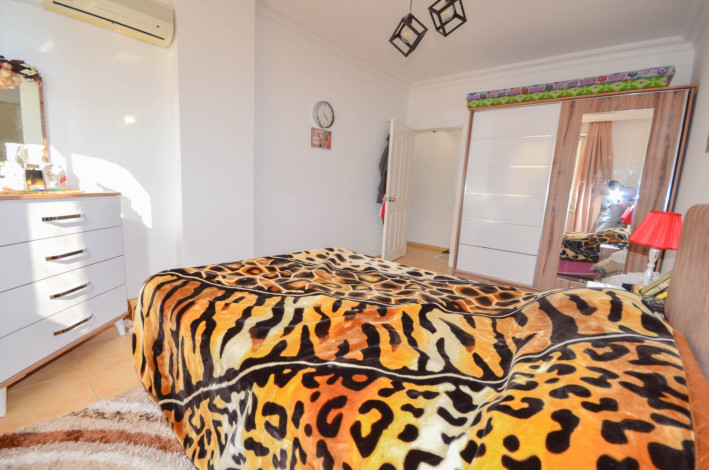 Трехкомнатная меблированная квартира на первой береговой линии, Тосмур, Алания, 115 м2 - Ракурс 8