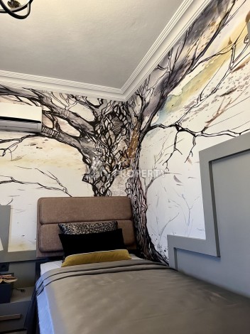 Аппартаменты 2+1, 110 м2, с шикарным ремонтом и видом на море в центре Алании. - Ракурс 11