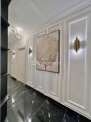 Аппартаменты 2+1, 110 м2, с шикарным ремонтом и видом на море в центре Алании. - Ракурс 20