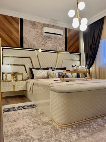 Аппартаменты 2+1, 110 м2, с шикарным ремонтом и видом на море в центре Алании. - Ракурс 28