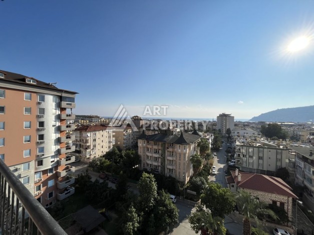 Аппартаменты 2+1, 110 м2, с шикарным ремонтом и видом на море в центре Алании. - Ракурс 32