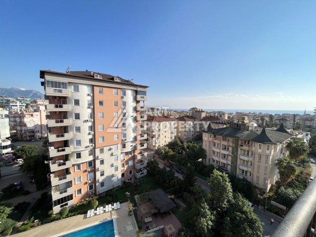 Аппартаменты 2+1, 110 м2, с шикарным ремонтом и видом на море в центре Алании. - Ракурс 33