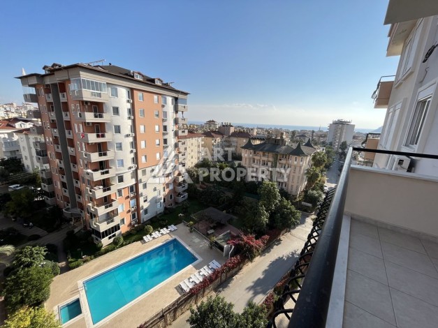 Аппартаменты 2+1, 110 м2, с шикарным ремонтом и видом на море в центре Алании. - Ракурс 38