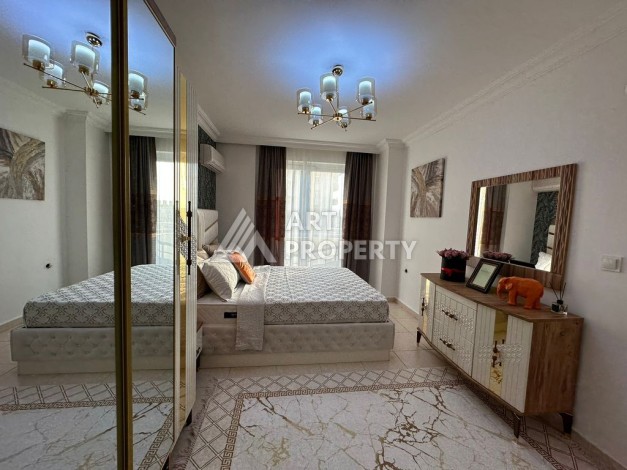 Просторная и меблированная квартира в Центре Алании, 2+1, 115м2, 900 м до моря. - Ракурс 14