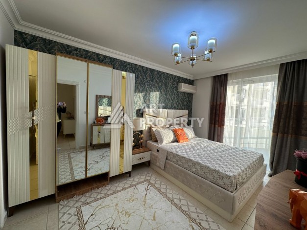 Просторная и меблированная квартира в Центре Алании, 2+1, 115м2, 900 м до моря. - Ракурс 17