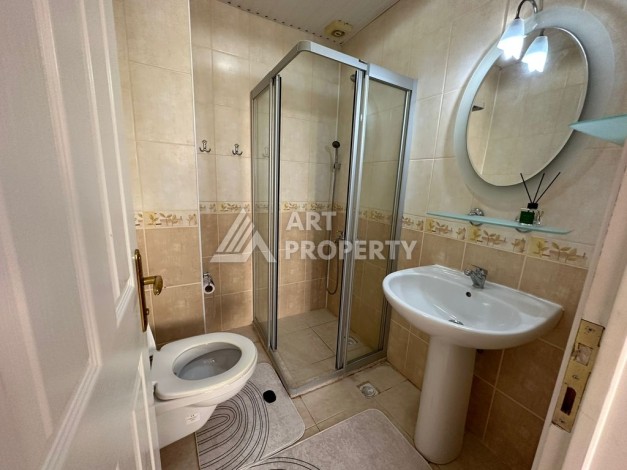 Просторная и меблированная квартира в Центре Алании, 2+1, 115м2, 900 м до моря. - Ракурс 19