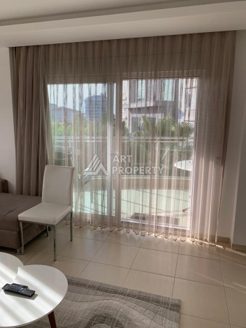 Апартаменты 2+1, 120м2, в большом и современном комплексе в 800 м от моря, Алания, Авсалар. - Ракурс 6