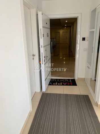 Апартаменты 2+1, 120м2, в большом и современном комплексе в 800 м от моря, Алания, Авсалар. - Ракурс 7