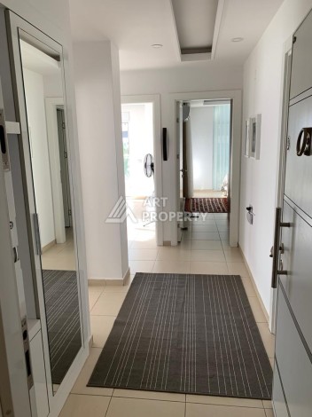 Апартаменты 2+1, 120м2, в большом и современном комплексе в 800 м от моря, Алания, Авсалар. - Ракурс 8