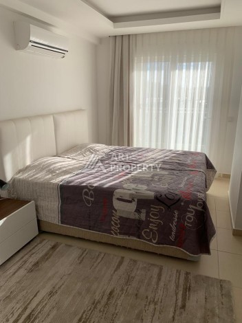 Апартаменты 2+1, 120м2, в большом и современном комплексе в 800 м от моря, Алания, Авсалар. - Ракурс 9