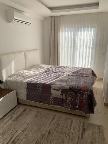 Апартаменты 2+1, 120м2, в большом и современном комплексе в 800 м от моря, Алания, Авсалар. - Ракурс 10