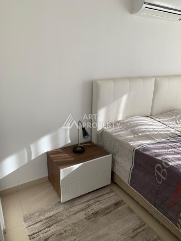 Апартаменты 2+1, 120м2, в большом и современном комплексе в 800 м от моря, Алания, Авсалар. - Ракурс 11