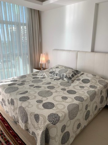 Апартаменты 2+1, 120м2, в большом и современном комплексе в 800 м от моря, Алания, Авсалар. - Ракурс 13