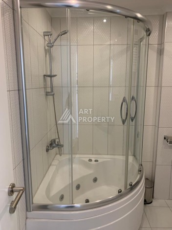 Апартаменты 2+1, 120м2, в большом и современном комплексе в 800 м от моря, Алания, Авсалар. - Ракурс 22