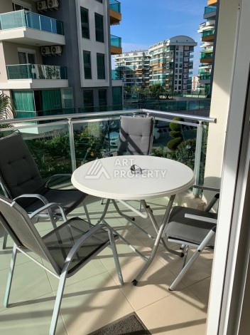 Апартаменты 2+1, 120м2, в большом и современном комплексе в 800 м от моря, Алания, Авсалар. - Ракурс 26