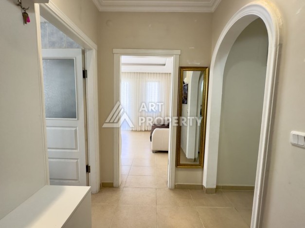 Квартира 2+1, 100м2, с видом на море на первой береговой линни, Махмутлар, Алания - Ракурс 4