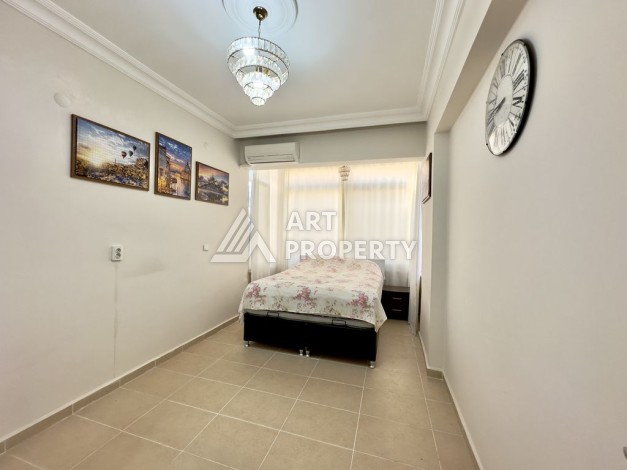 Квартира 2+1, 100м2, с видом на море на первой береговой линни, Махмутлар, Алания - Ракурс 8