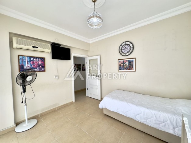 Квартира 2+1, 100м2, с видом на море на первой береговой линни, Махмутлар, Алания - Ракурс 10