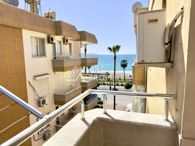 Квартира 2+1, 100м2, с видом на море на первой береговой линни, Махмутлар, Алания - Ракурс 25