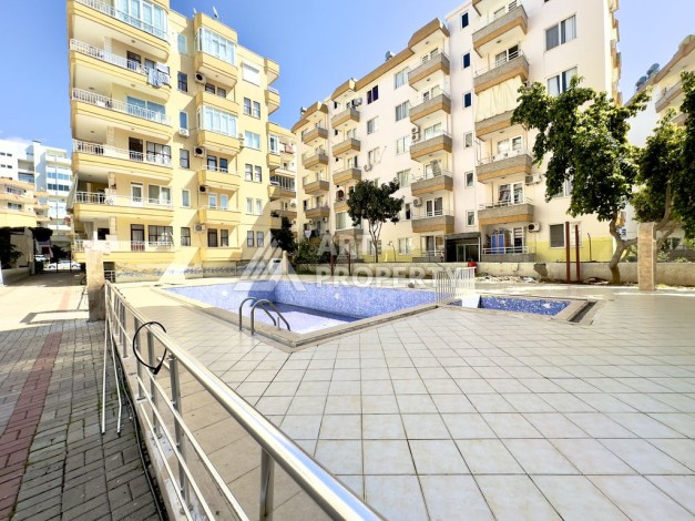 Квартира 2+1, 100м2, с видом на море на первой береговой линни, Махмутлар, Алания - Ракурс 27