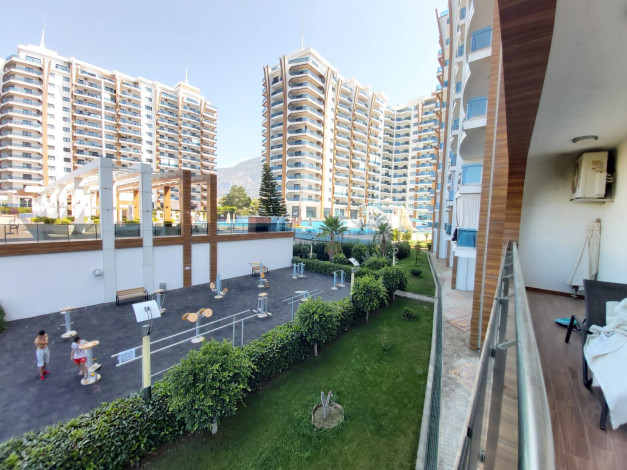 Полностью меблированная квартира 2+1 в комплексе уровня 5-звездочного отеля, 110 м2 - Ракурс 12