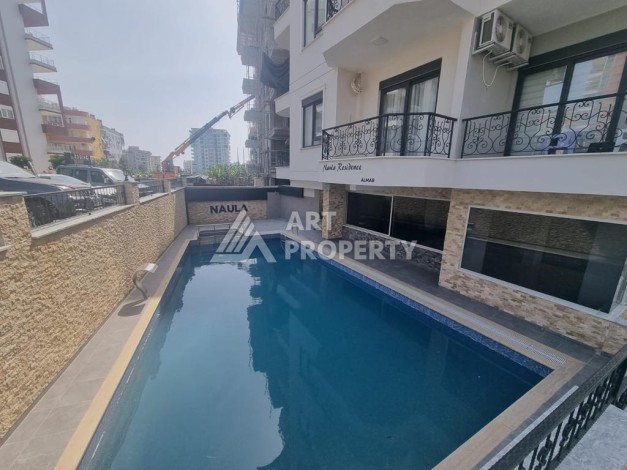 Дуплекс   3+1, 110м2 в 450 м от моря в новом доме, Алания, Махмутлар - Ракурс 17