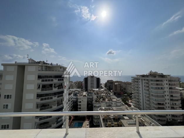 Дуплекс 250 м2, 3+2 с видом на море, в новом современном комплексе в 300 м от моря Махмутлар, Алания. - Ракурс 27