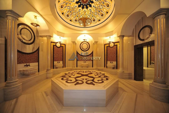 Полностью меблированная квартира 2+1 в комплексе уровня 5-звездочного отеля, 110 м2 - Ракурс 21