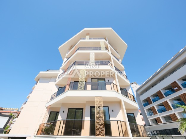 Квартира 1+1 в элитном комплексе, 56 кв.м. Оба, Алания - Ракурс 5