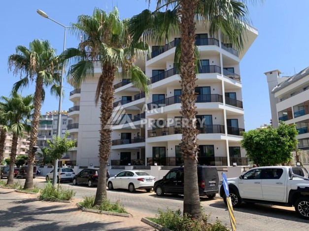 Квартира 1+1 в элитном комплексе, 56 кв.м. Оба, Алания - Ракурс 19