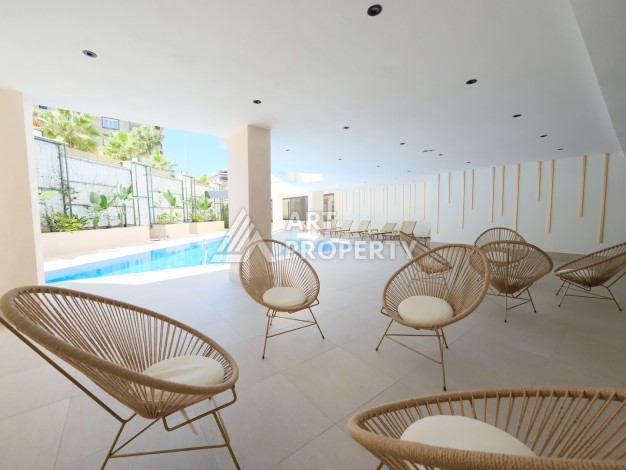 Квартира 1+1 в элитном комплексе, 56 кв.м. Оба, Алания - Ракурс 22