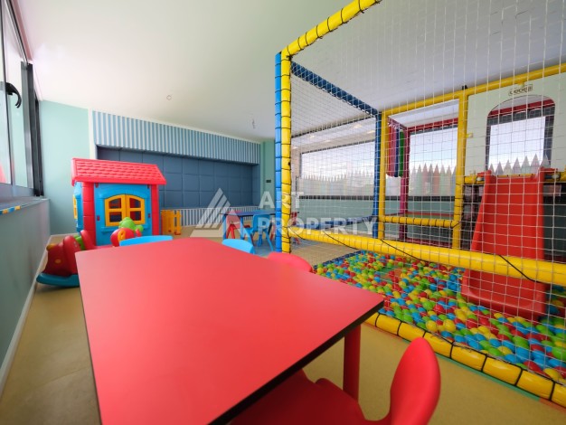 Квартира 1+1 в элитном комплексе, 56 кв.м. Оба, Алания - Ракурс 24