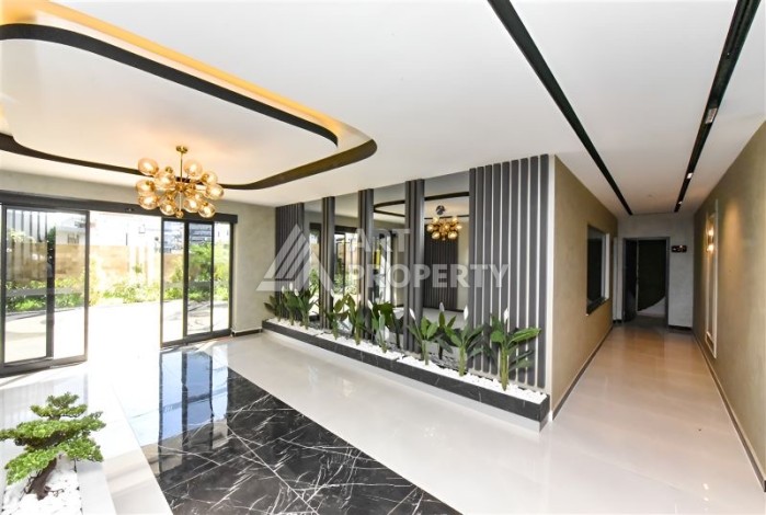 Отличная квартира 1+1 в новом комплексе, 60 кв.м. Оба, Алания. - Ракурс 14