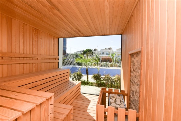 Отличная квартира 1+1 в новом комплексе, 60 кв.м. Оба, Алания. - Ракурс 17