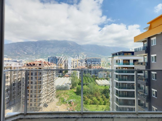 Квартира 2+1 с видом на море и крепость, 72 м2 в Махмутларе - Ракурс 35