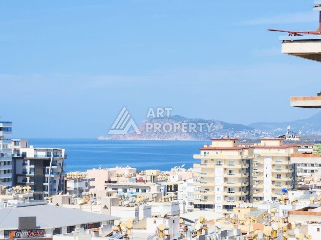 Квартира 2+1 с видом на море и крепость, 72 м2 в Махмутларе - Ракурс 40