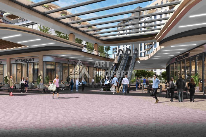 Стильные квартиры от 1+1 до 4+1 с видом на Мраморное море и острова в Стамбуле, район Пендик - Ракурс 2