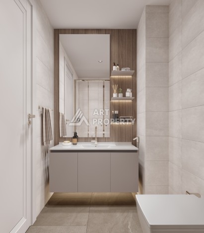 Стильные квартиры от 1+1 до 4+1 с видом на Мраморное море и острова в Стамбуле, район Пендик - Ракурс 18