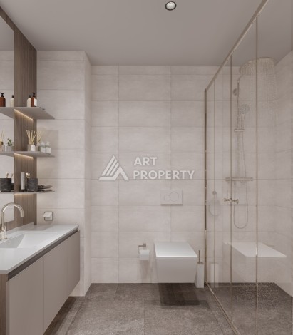 Стильные квартиры от 1+1 до 4+1 с видом на Мраморное море и острова в Стамбуле, район Пендик - Ракурс 19