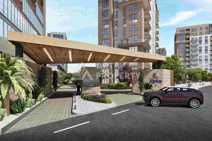 Стильные квартиры от 1+1 до 4+1 с видом на Мраморное море и острова в Стамбуле, район Пендик - Ракурс 22