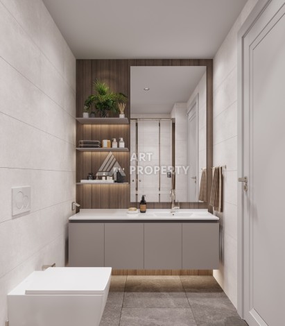 Стильные квартиры от 1+1 до 4+1 с видом на Мраморное море и острова в Стамбуле, район Пендик - Ракурс 30