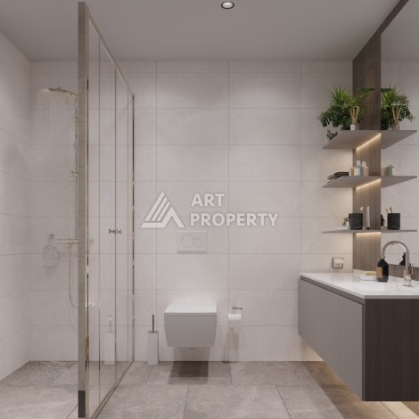 Стильные квартиры от 1+1 до 4+1 с видом на Мраморное море и острова в Стамбуле, район Пендик - Ракурс 38