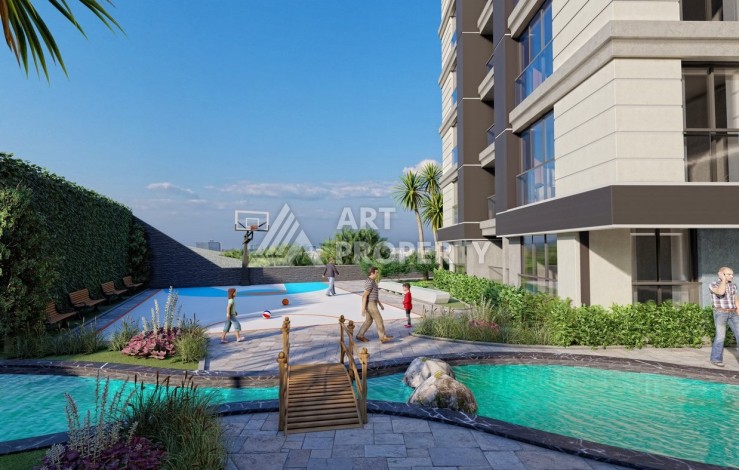 Уютные квартиры 2+1 с видом на долину Алибейкёй в европейской части Стамбула - Ракурс 4