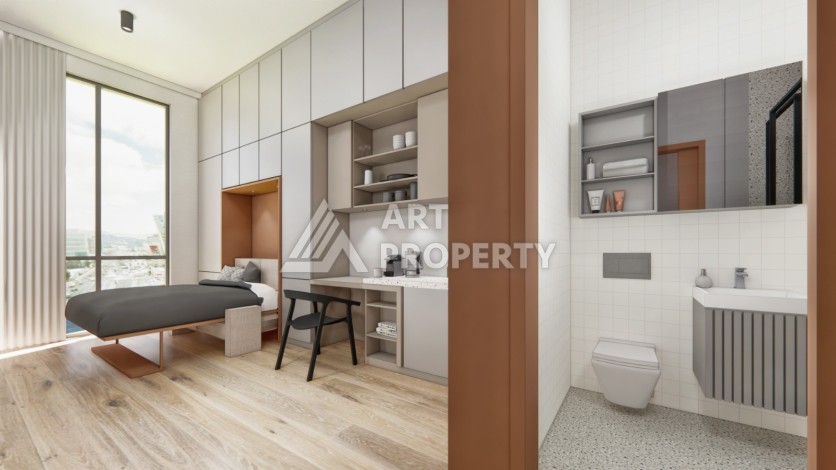 Инновационная резиденция с квартирами от 79 до 112 кв.м. Каитхане, Стамбул - Ракурс 4